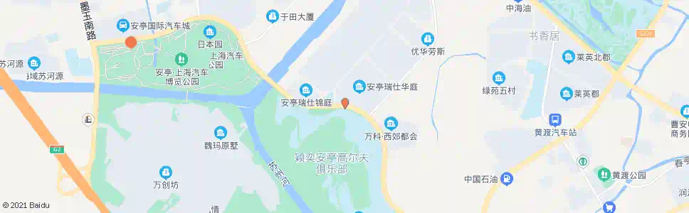 上海曹安公路安谐路(招呼站)_公交站地图_上海公交_妙搜公交查询2025