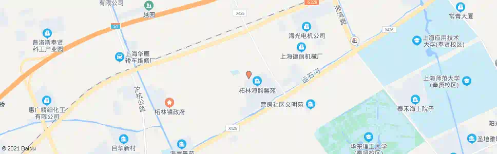 上海海韵馨苑_公交站地图_上海公交_妙搜公交查询2025