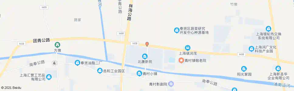 上海团青公路南明路_公交站地图_上海公交_妙搜公交查询2025