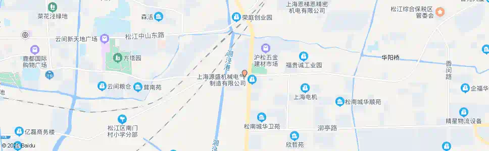上海北松公路松卫北路_公交站地图_上海公交_妙搜公交查询2025