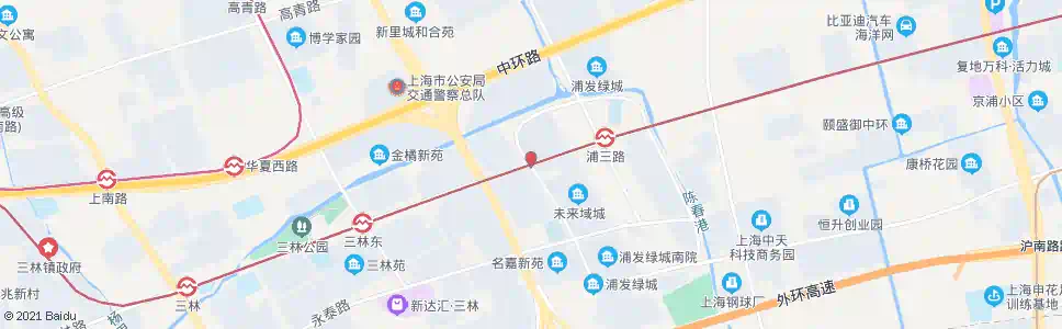 上海西泰林路御桥路_公交站地图_上海公交_妙搜公交查询2025