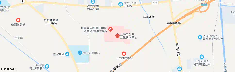上海秦弯路卫生院_公交站地图_上海公交_妙搜公交查询2025