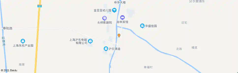 上海头桥敬老院_公交站地图_上海公交_妙搜公交查询2025