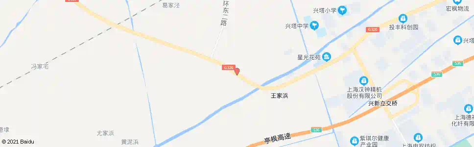 上海米丈港_公交站地图_上海公交_妙搜公交查询2025