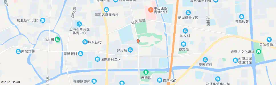 上海华青南路青龙路_公交站地图_上海公交_妙搜公交查询2025