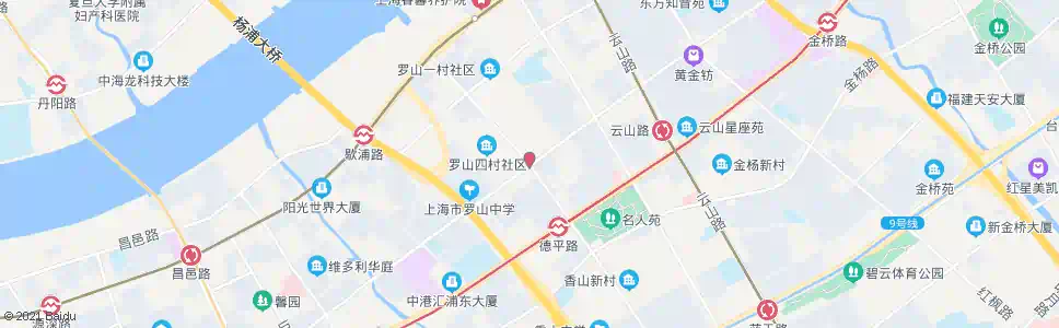 上海德平路博山东路_公交站地图_上海公交_妙搜公交查询2025