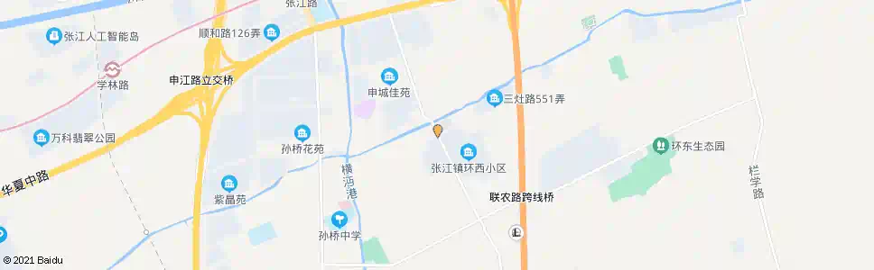 上海三灶浜路孙环路_公交站地图_上海公交_妙搜公交查询2025