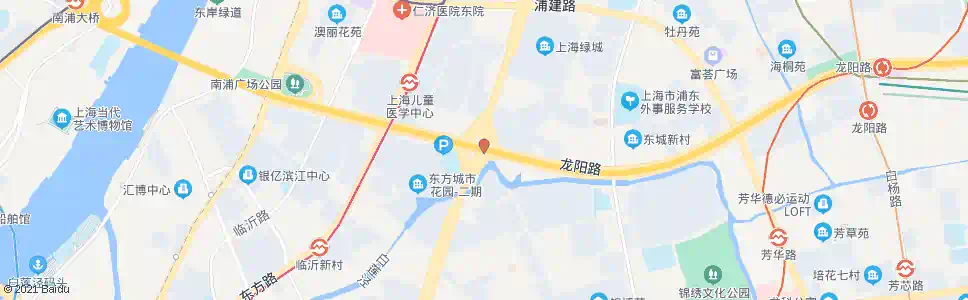 上海龙阳路杨高南路_公交站地图_上海公交_妙搜公交查询2025