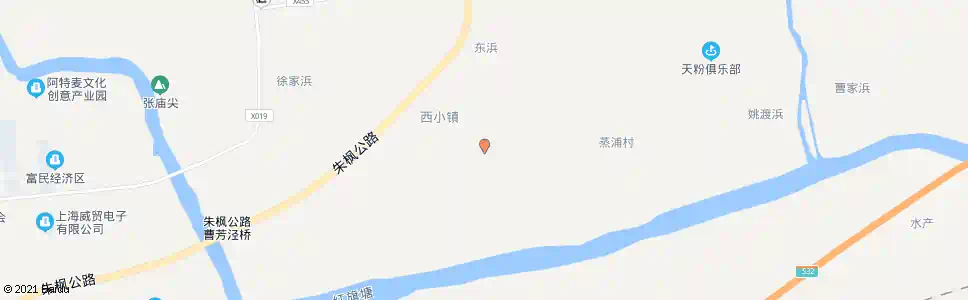 上海东圩路蒸浦支路站_公交站地图_上海公交_妙搜公交查询2025