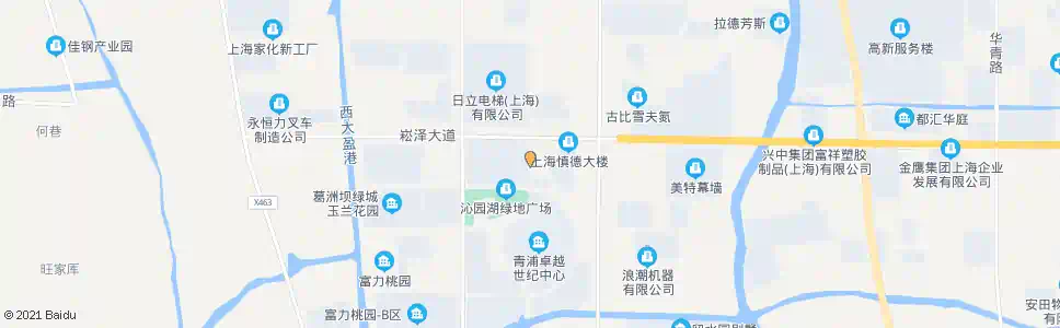 上海盈顺路崧泽大道_公交站地图_上海公交_妙搜公交查询2025