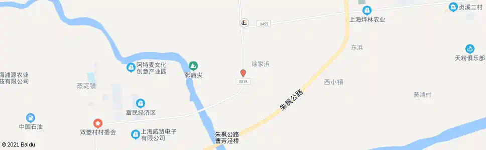 上海老朱枫公路徐练村_公交站地图_上海公交_妙搜公交查询2025