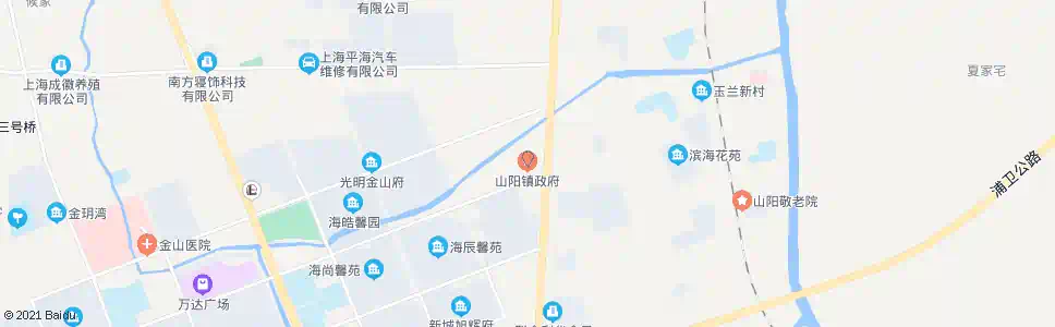 上海山阳镇政府_公交站地图_上海公交_妙搜公交查询2025