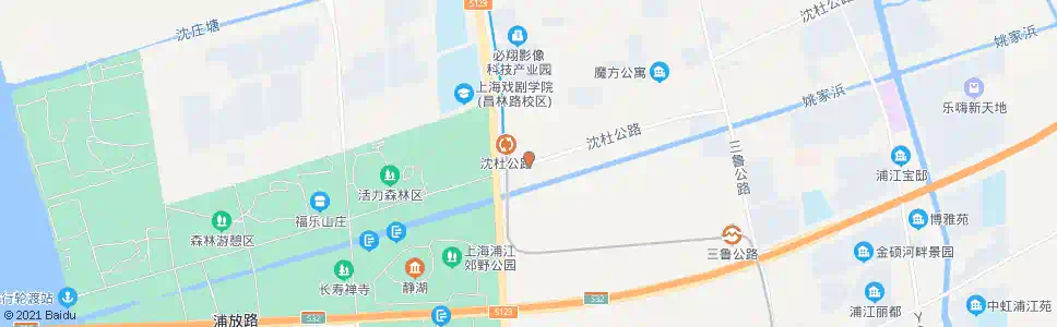 上海沈杜公路昌达路_公交站地图_上海公交_妙搜公交查询2025