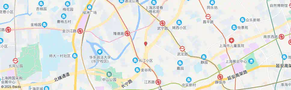 上海曹家渡(长宁路)_公交站地图_上海公交_妙搜公交查询2025