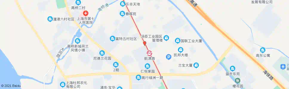 上海秋霞路杨高北路_公交站地图_上海公交_妙搜公交查询2025