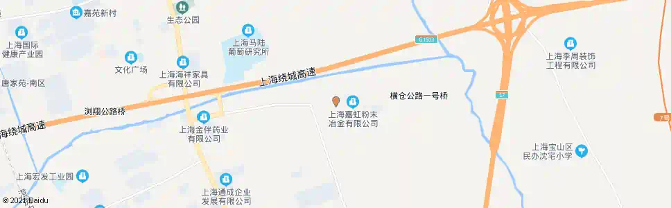 上海大宏村_公交站地图_上海公交_妙搜公交查询2025