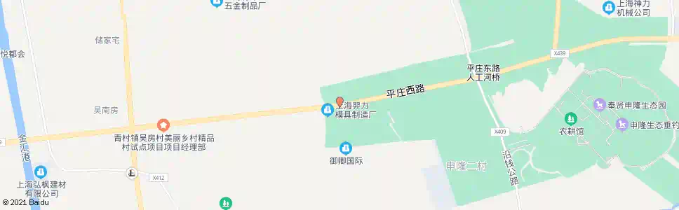 上海元通村_公交站地图_上海公交_妙搜公交查询2025