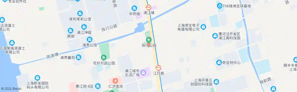 上海立跃路浦星公路_公交站地图_上海公交_妙搜公交查询2025