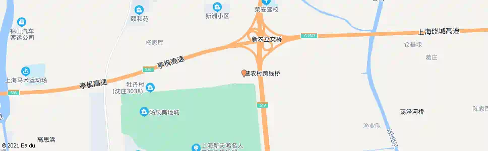 上海慧农支路_公交站地图_上海公交_妙搜公交查询2025