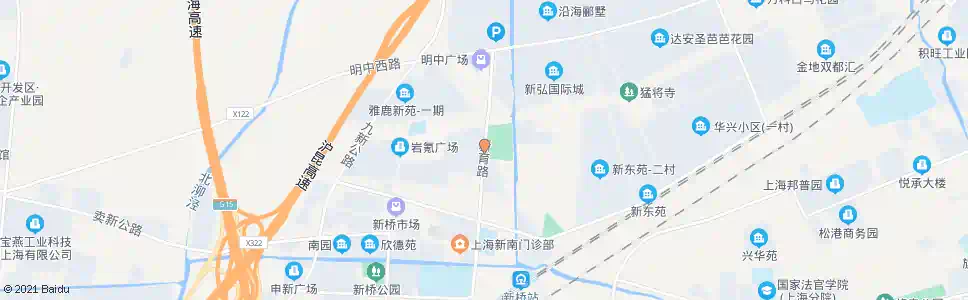 上海新育小区_公交站地图_上海公交_妙搜公交查询2025