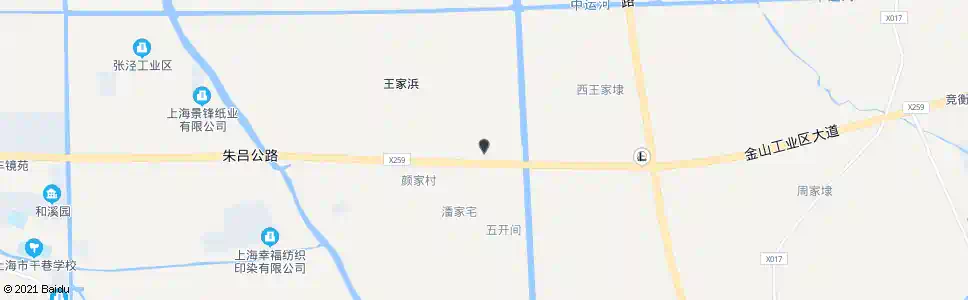 上海颜圩村_公交站地图_上海公交_妙搜公交查询2025