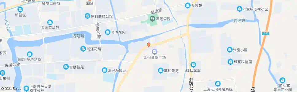 上海沪松公路江川路_公交站地图_上海公交_妙搜公交查询2025