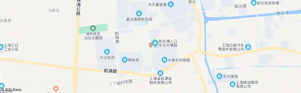 上海航头文化中心_公交站地图_上海公交_妙搜公交查询2025