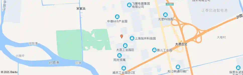 上海中德路光华路_公交站地图_上海公交_妙搜公交查询2025