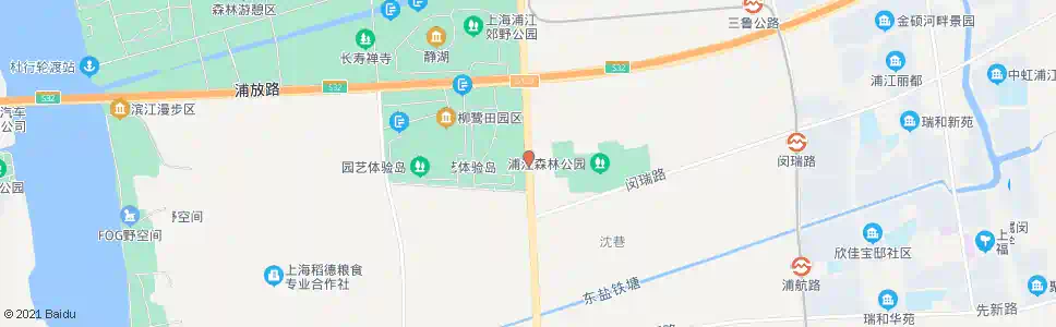 上海浦星公路联跃路_公交站地图_上海公交_妙搜公交查询2025