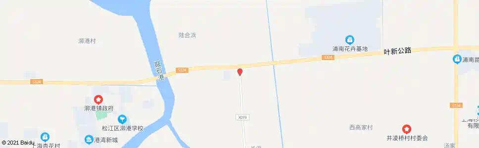 上海泖港_公交站地图_上海公交_妙搜公交查询2025
