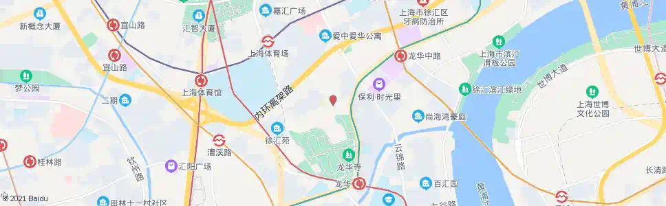 上海华容路龙华路_公交站地图_上海公交_妙搜公交查询2025