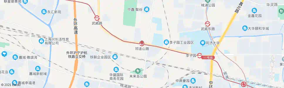 上海祁连山路绥德路_公交站地图_上海公交_妙搜公交查询2025