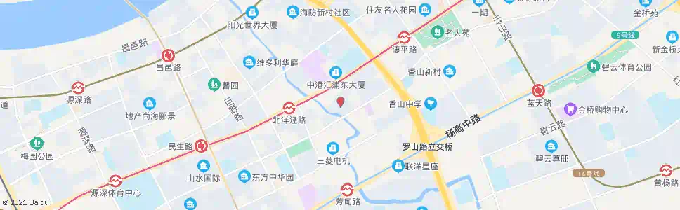 上海明珠新苑_公交站地图_上海公交_妙搜公交查询2025