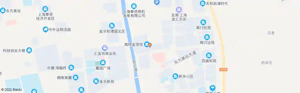 上海金钱公路沿港河路_公交站地图_上海公交_妙搜公交查询2025