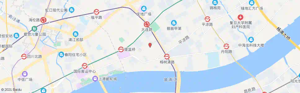 上海惠民路临潼路_公交站地图_上海公交_妙搜公交查询2025