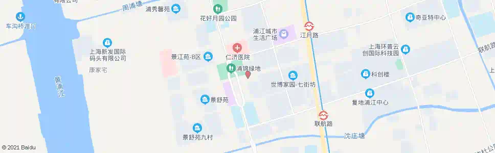 上海浦晓南路江燕路_公交站地图_上海公交_妙搜公交查询2025