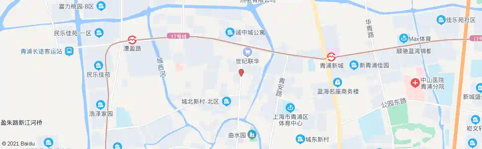 上海城中北路万寿二路_公交站地图_上海公交_妙搜公交查询2025