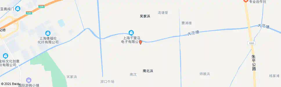 上海下坊渡_公交站地图_上海公交_妙搜公交查询2025