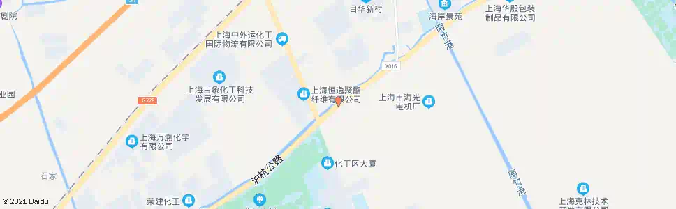 上海沪杭公路海光村_公交站地图_上海公交_妙搜公交查询2025