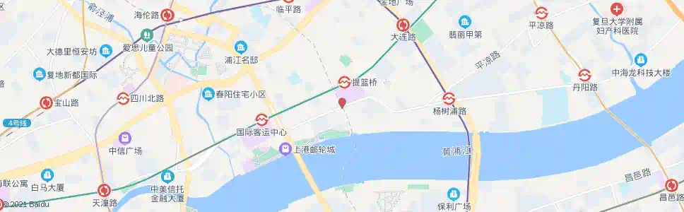 上海东大名路公平路_公交站地图_上海公交_妙搜公交查询2025