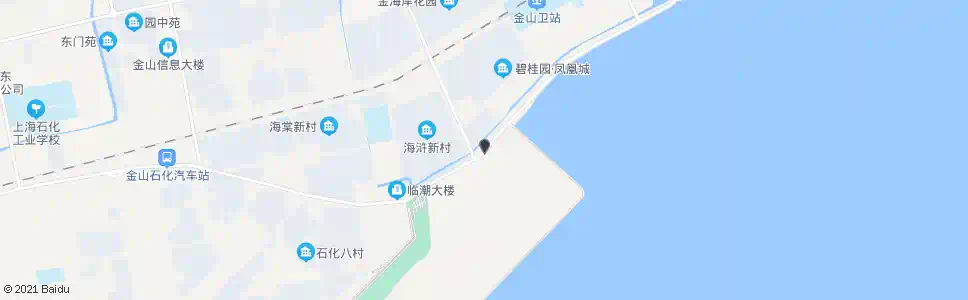 上海沪杭路杭州湾大道_公交站地图_上海公交_妙搜公交查询2025