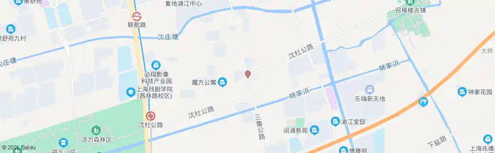 上海沈杜路三鲁路_公交站地图_上海公交_妙搜公交查询2025