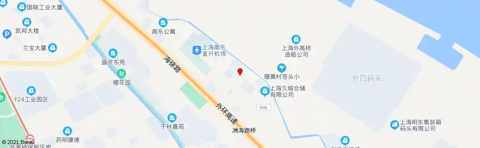 上海高翔环路高东二路_公交站地图_上海公交_妙搜公交查询2025