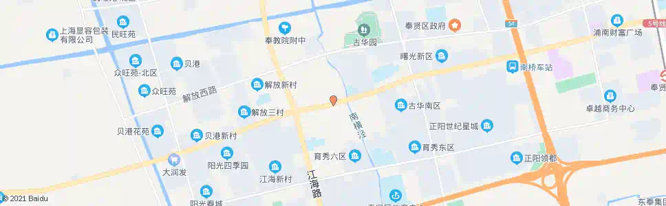 上海南奉公路人民路_公交站地图_上海公交_妙搜公交查询2025