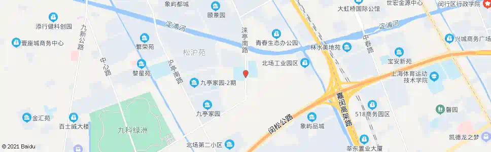 上海涞亭南路_公交站地图_上海公交_妙搜公交查询2025