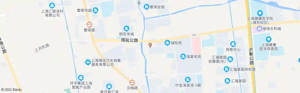 上海瑞浦路瑞阳路_公交站地图_上海公交_妙搜公交查询2025