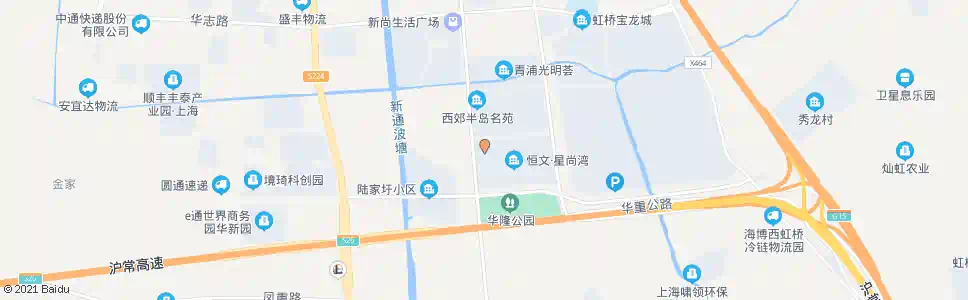上海新凤中路华农路_公交站地图_上海公交_妙搜公交查询2025