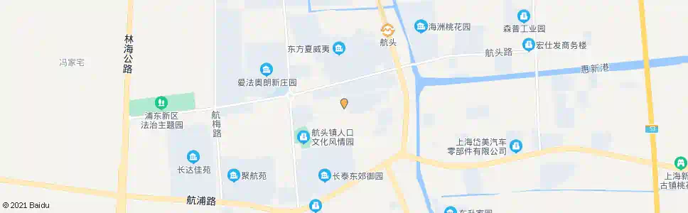 上海航头路学诚路_公交站地图_上海公交_妙搜公交查询2025