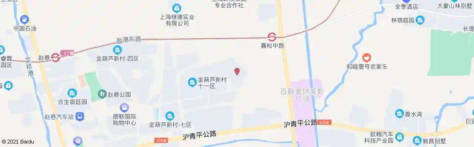 上海金葫芦十五区_公交站地图_上海公交_妙搜公交查询2025