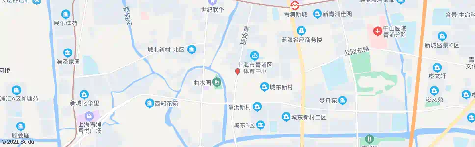上海青安路医院路_公交站地图_上海公交_妙搜公交查询2025